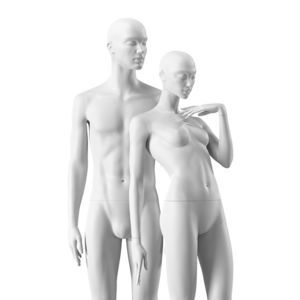 mannequin de vitrine femme