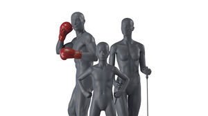 mannequin de vitrine sport