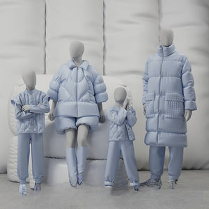 mannequin de vitrine abstrait
