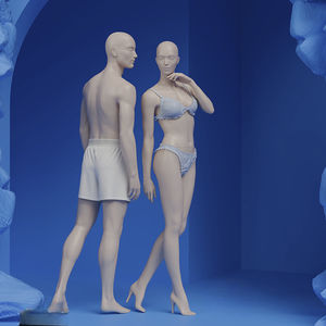 mannequin de vitrine femme
