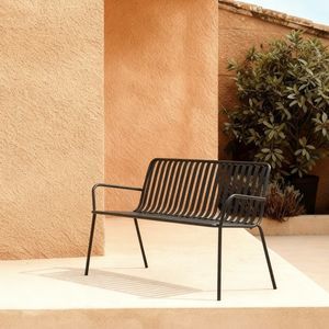 banc de jardin contemporain