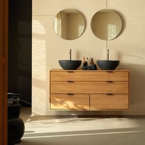 meuble sous vasque double