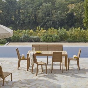 ensemble table et chaises contemporain