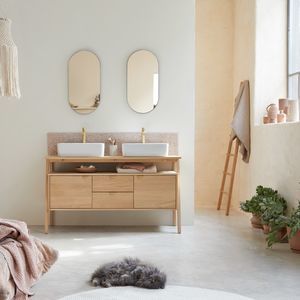 meuble sous vasque double