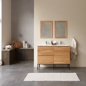 meuble sous vasque double