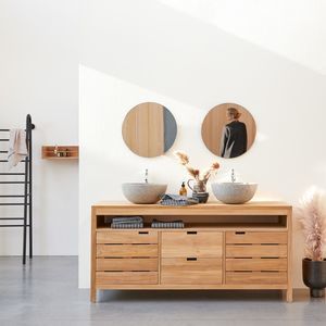 meuble sous vasque double