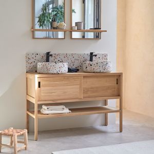 meuble sous vasque double