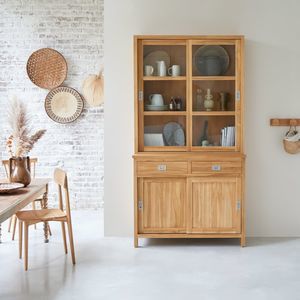 vitrine armoire contemporaine