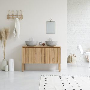 meuble sous vasque double