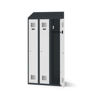 casier vestiaire en acier à revêtement par poudre 1