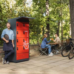 station de recharge pour vélos électriques