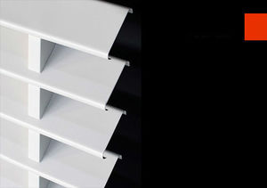 brise-soleil en aluminium