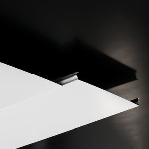 faux plafond en acier galvanisé