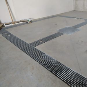 grille pour caniveau en acier inoxydable