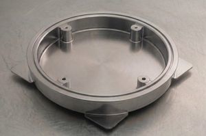 couvercle de regard en acier inoxydable