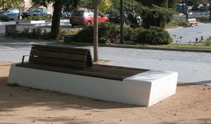 banc public contemporain