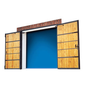portes de garage sectionnelles latérales