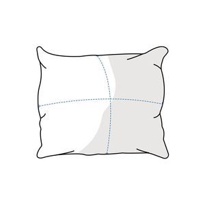 taie d'oreiller en tissu déperlant 1