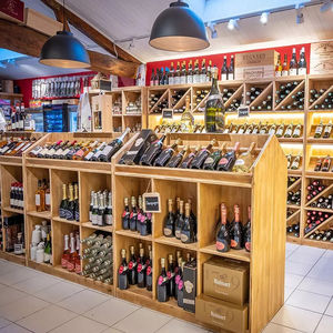 présentoir à bouteilles