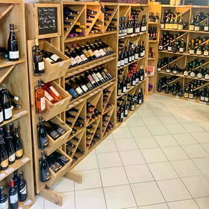 présentoir à bouteilles