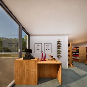 comptoir en bois massif