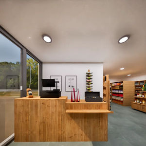 comptoir en bois massif