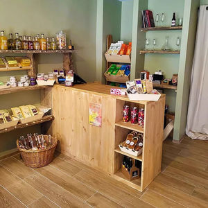 comptoir en bois massif