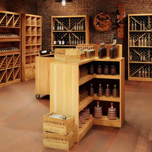 comptoir en bois massif