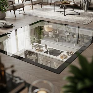 panneau en verre structurel