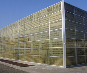 façade en verre