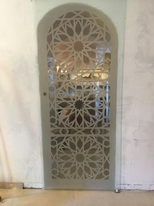 panneau en verre texturé 1