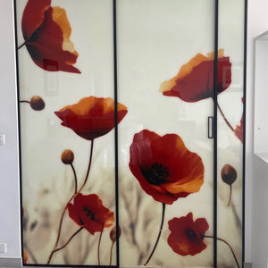 panneau en verre à motif 1