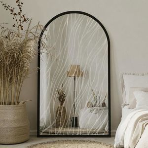 panneau en verre avec sablage