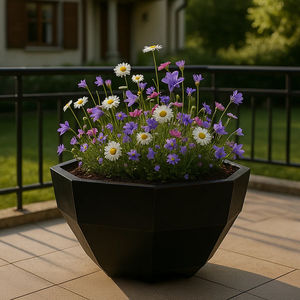 jardinière en acier