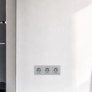 support de prises électriques multimédia