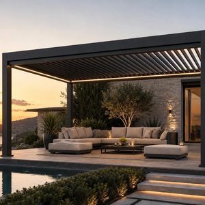pergola adossée