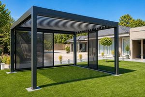 pergola adossée