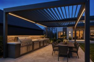 pergola adossée