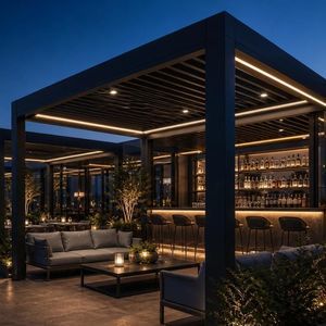 pergola adossée