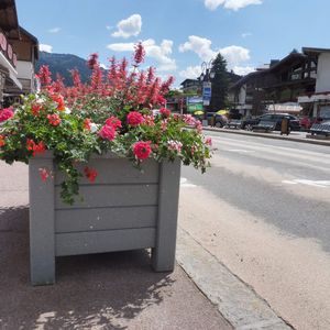 jardinière en plastique recyclé