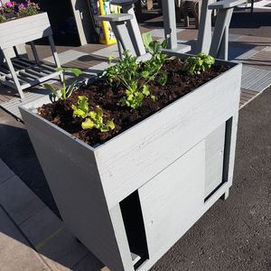 carré potager en plastique recyclé