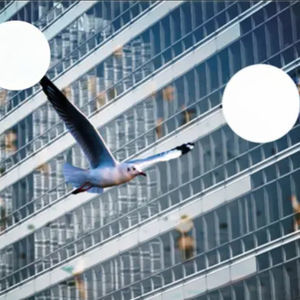 panneau en verre à contrôle solaire