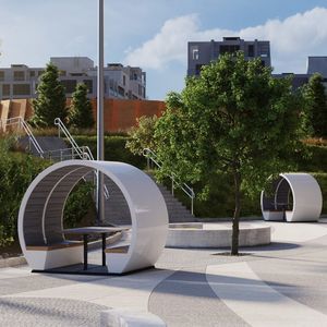 cabine de jardin en composite