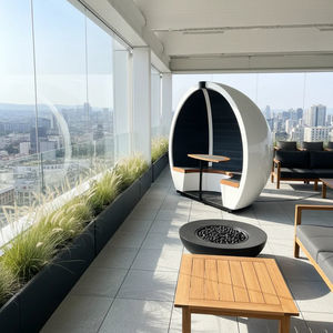 bureau POD avec éclairage intégré