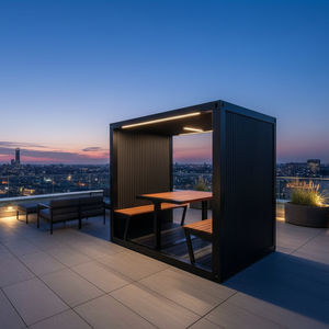 bureau POD avec éclairage LED intégré