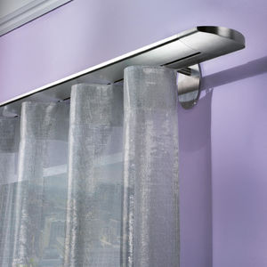tringle à rideaux en aluminium