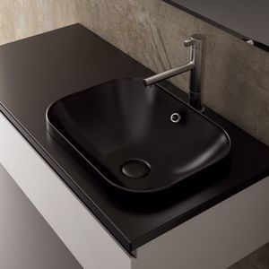 vasque semi-encastrée