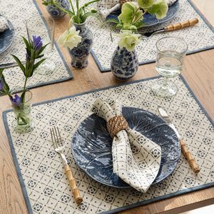 set de table en lin 1