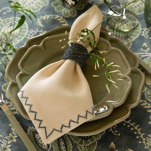 serviette de table en lin 1