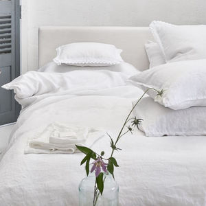 linge de lit en coton 1
